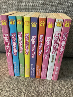 TOKYO MEW MEW 1-7 + ALA MODE 1 & 2 (KOKO SARJA) SUOMI