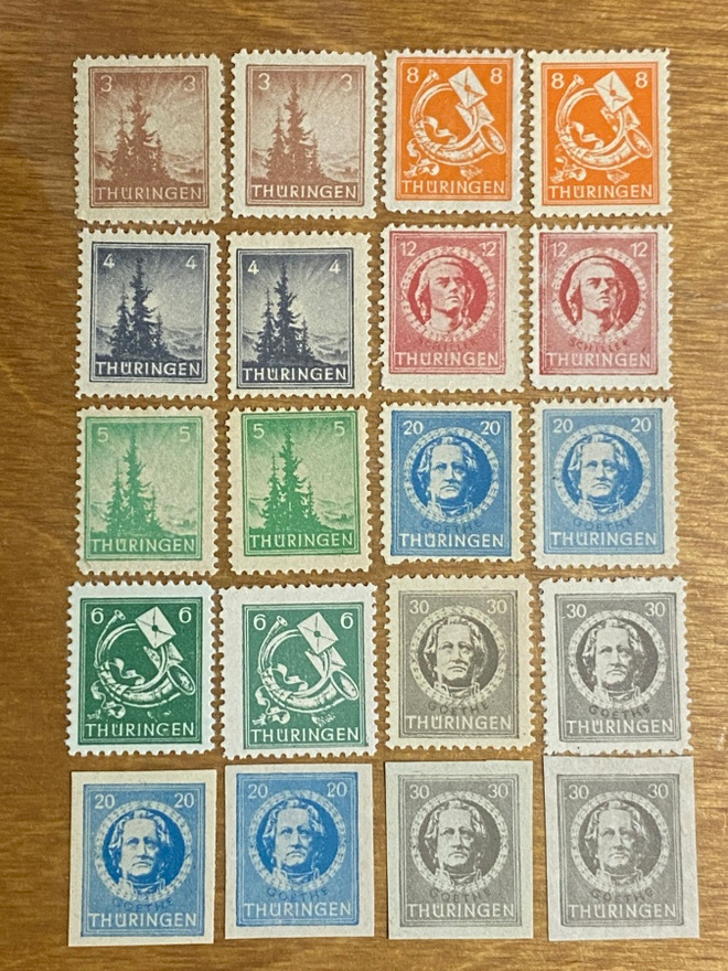 SAKSA 1945 NEUVOSTOLIITTO SEKTORI SARJA**