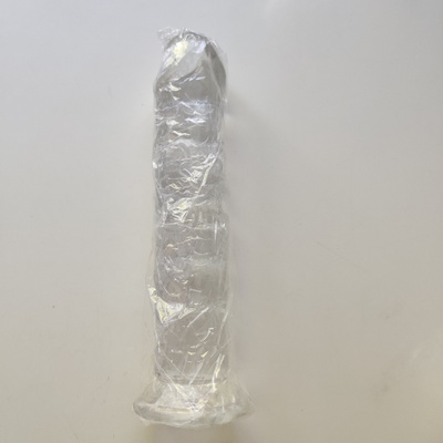 kirkas/läpinäkyvä siliconi dildo koko pituus 25 cm