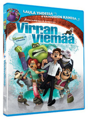 Virran viemää - Flushed Away DVD ALE!