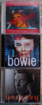 David Bowie 3 kpl CD (1tupla) sekä 1kpl tupla DVD