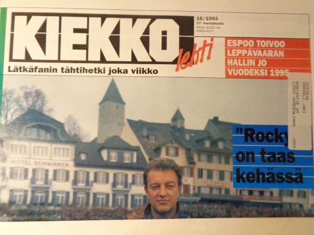 Kiekkolehti Nro 16/1993 (2.12)
