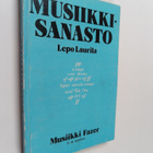 Lepo Laurila : Musiikkisanasto - pikkukuva 1