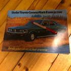 Toyota Corona Mark 2 2000 ja 2300-esite - pikkukuva 1