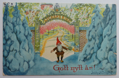 Jenny Nyström, Uudenvuodenkortti, Onnen valtakunta
