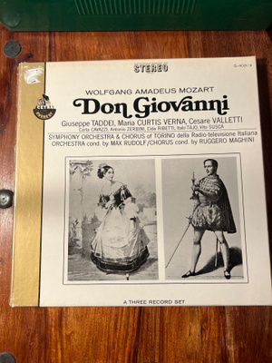 Mozart - Don Giovanni 3 x lp