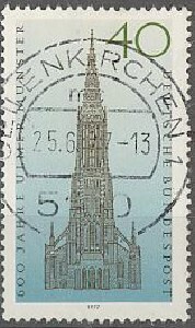 Länsi-Saksa Mi 937 o loisto