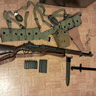 M1 Garand airsoft kivääri ja US army WW2 asukokonaisuus - pikkukuva 2