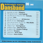 Sveriges Bästa Dansband - 2003 - Vol. 6 - CD - pikkukuva 2