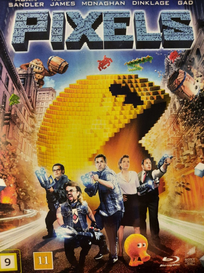 PIXELS  BLU-RAY