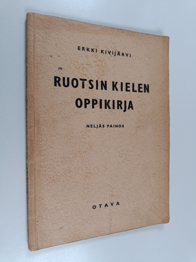 Erkki Kivijärvi : Ruotsin kielen oppikirja