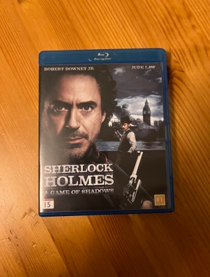 Sherlock Holmes a game of shadows  blu-ray