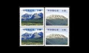Norja 771-2 ** Norjan luonto (1978)