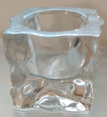 Iittala Ice Cube kynttilälyhty, kirkas