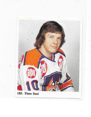 1978-79 Kiekkoilija Kuvina #185 Timo Susi Tappara