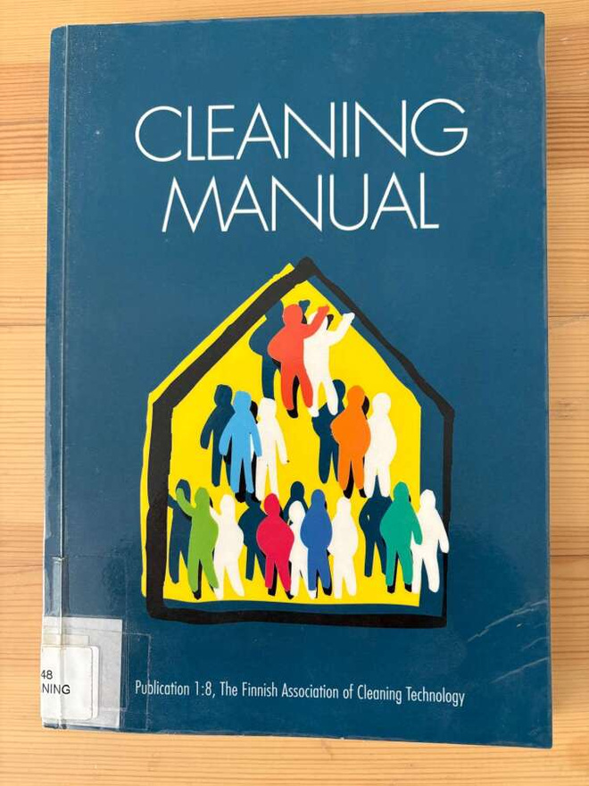 Cleaning manual - siivoustyön käsikirja englanniksi