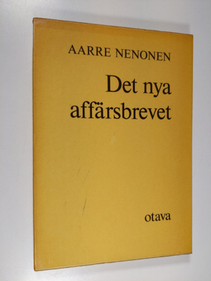 Aarre Nenonen : Det nya affärsbrevet (tekijän omiste)