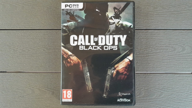 PC DVD: Call Of Duty - Black Ops peli (2010)