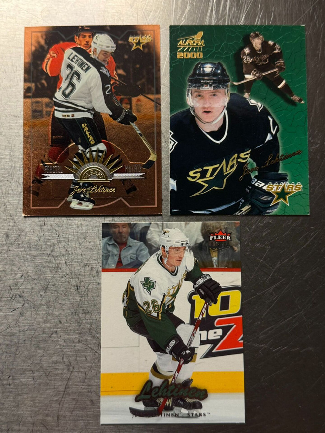 Jere Lehtinen  - Dallas Stars - 3 korttia