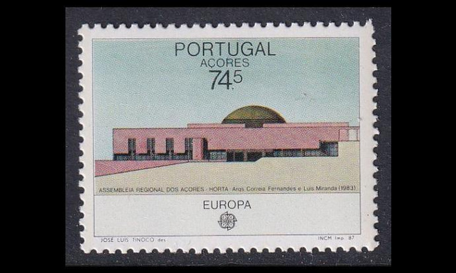 Azorit 383 ** Europa moderni arkkitehtuuri (1987)