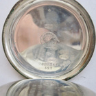 VANHA Kello Zenith Grand Prix Paris 1900 Hopeaa UPEA SIISTI - pikkukuva 5