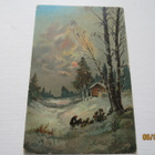 VANHA POSTIKORTTI 1911 KULKENUT SIGN. RÅ - pikkukuva 1