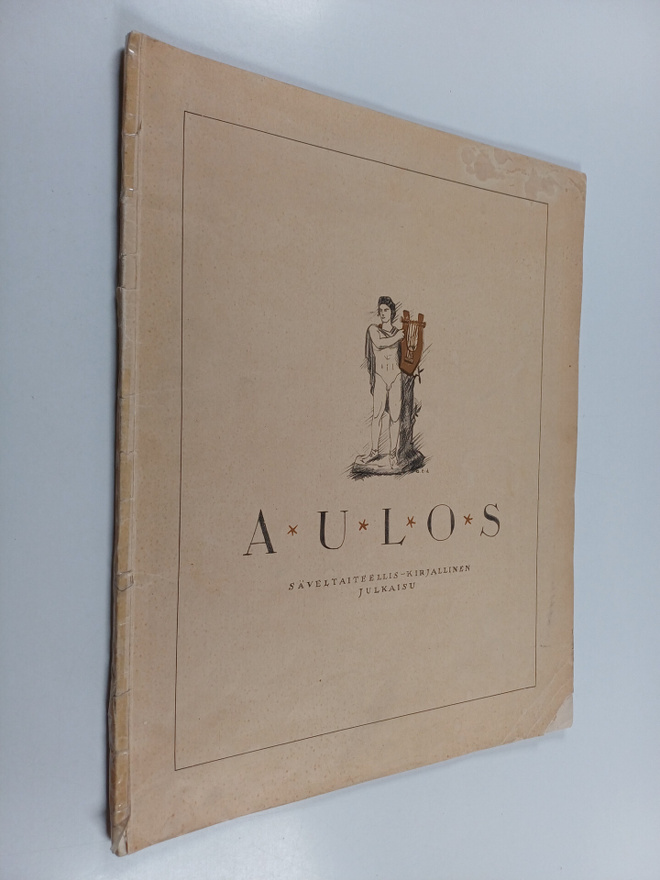 Aulos : säveltaiteellis-kirjallinen julkaisu 1926 : omist...
