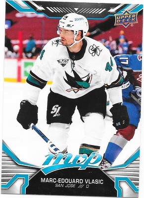 2022-23 Upper Deck MVP #126 Marc-Edouard Vlasic , San Jose