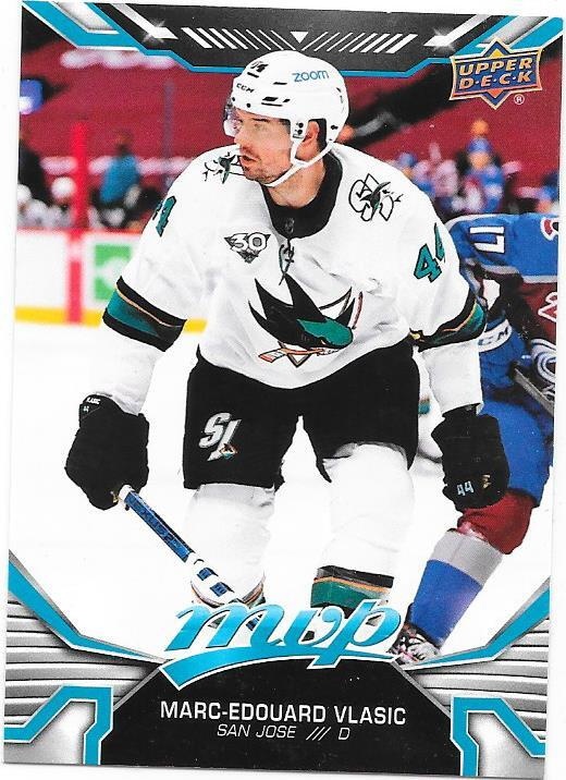 2022-23 Upper Deck MVP #126 Marc-Edouard Vlasic , San Jose