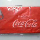 COCA-COLA  DRAWSTRING BAG  EURO 2016 FOOTBALL CHAMPIOSHIP - pikkukuva 1