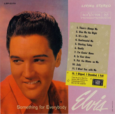 ELVIS PRESLEY:SOMETHING FOR EVERYBODY CD