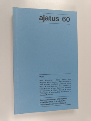 Ajatus 60 : Suomen filosofisen yhdistyksen vuosikirja 2003