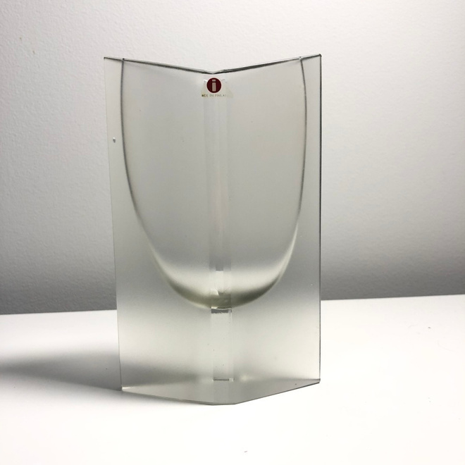 Iittala - Tapio Wirkkala - taidelasimaljakko 3500