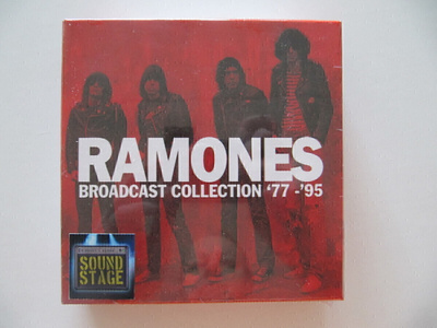 Ramones Broadcast Collection '77-'95. 9*CD BOXI uusi