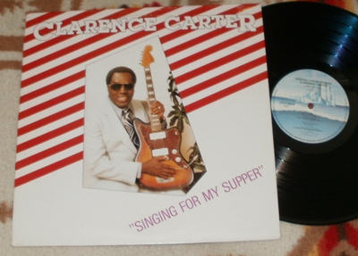 CLARENCE CARTER ~ Singing For My Supper ~ LP