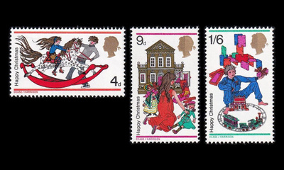 Iso-Britannia 493-5 ** Joulu (1968)