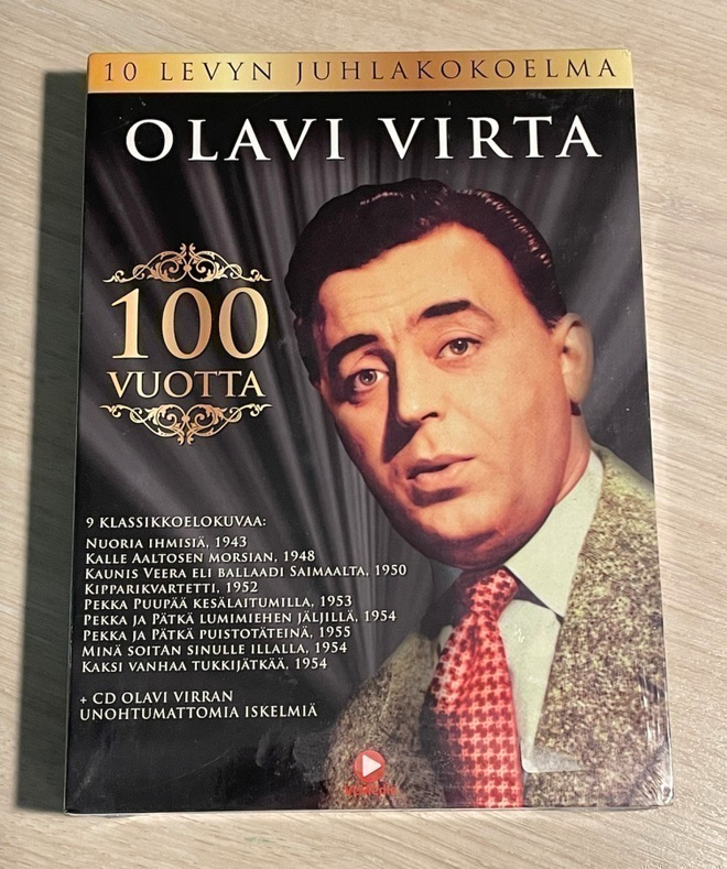 Olavi Virta (9DVD) 9 elokuvaa + musiikki CD (UUSI)