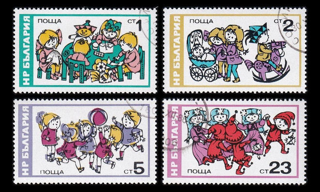 Bulgaria 2487-90 o Lasten hyvinvointi (1976)