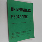 Karl-Georg Ahlström : Universitets pedagogik - pikkukuva 1