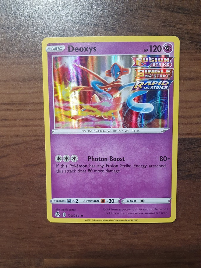 Pokemon Deoxys 120/264 Holo Rare