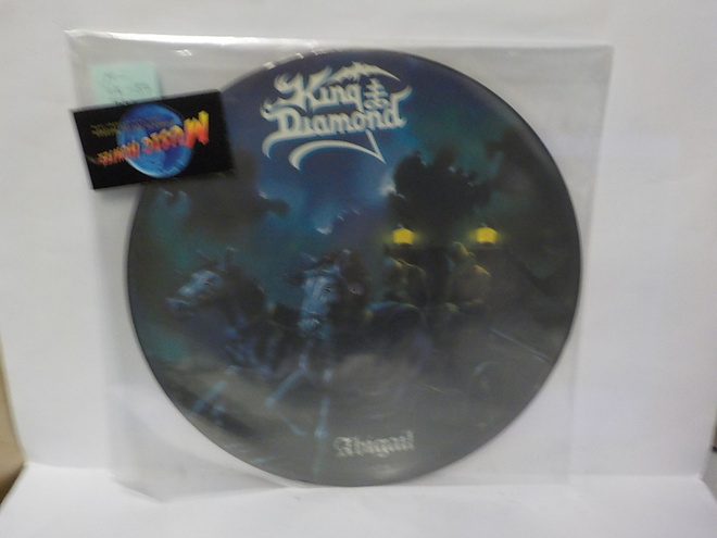 KING DIAMOND - ABIGAIL M- UK 1987 PICTURE VINYL LP