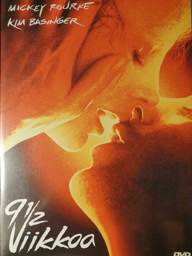 9 1/2 VIIKKOA DVD ( Kim Basinger & Mickey Rourke)