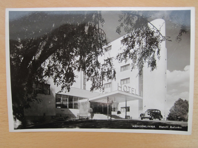 VANHA Postikortti Hämeenlinna 1950-l Alkup. Mallikappale