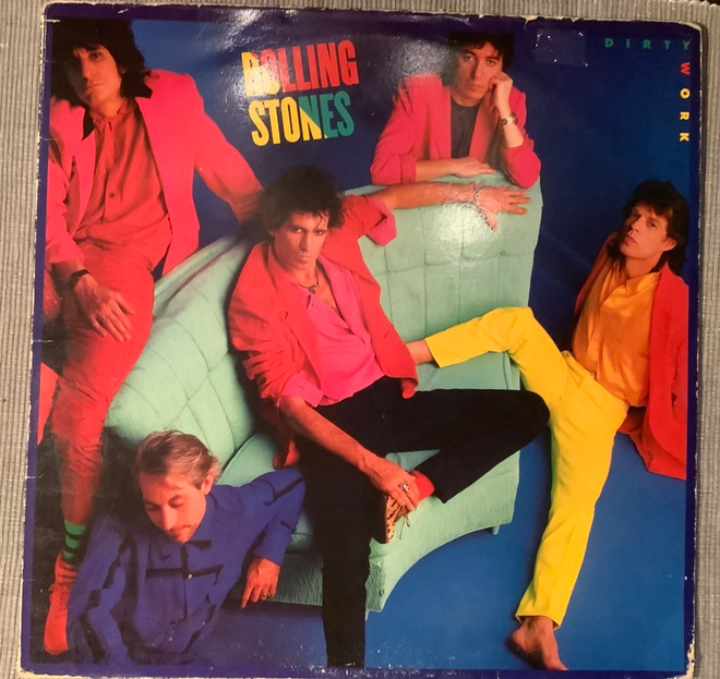 ROLLING STONES:” Dirty Works”, vinyyli lp