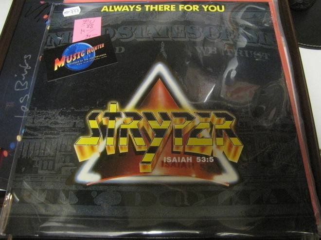 STRYPER - ALWAYS THERE FOR YOU 12'' MAXI '88 EU PAINOS M-/M-