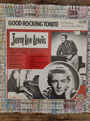 JERRY LEE LEWIS - GOOD ROCKING TONITE LP ITA -81