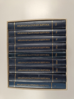 Ragnar Rosen : Helsingin kaupungin historia 1-5:3 (9 kirj...