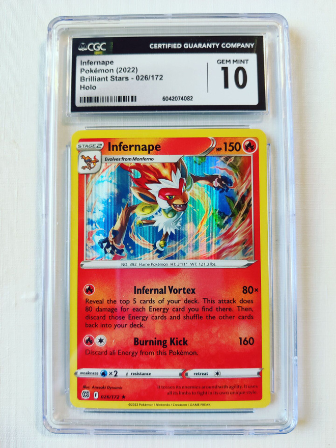 Infernape Brilliant Stars 026/172 CGC 10