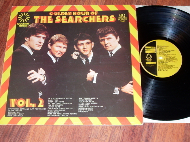 SEARCHERS - The Golden Hour vol.2 - LP 1973 beat EX