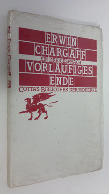 Erwin Chargaff : Vorläufiges Ende